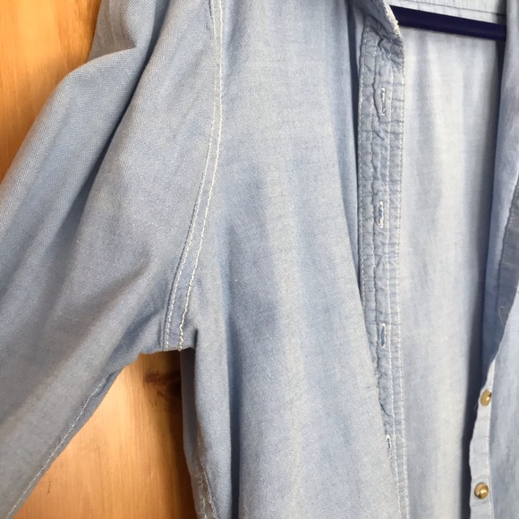 Ladies Casual Button Down Long Sleeve - Picture 5 of 7